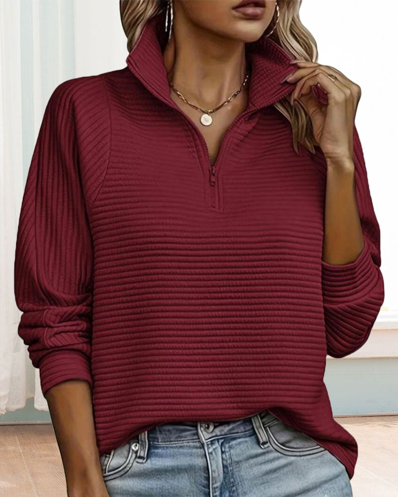 Linn – Zip Huvtröja - Stockholm-Select