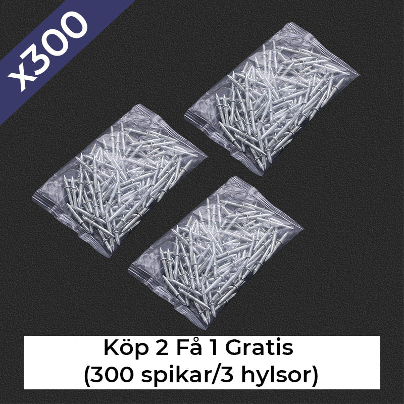 TwinNail | Dubbelhuvud Sömlös Spik