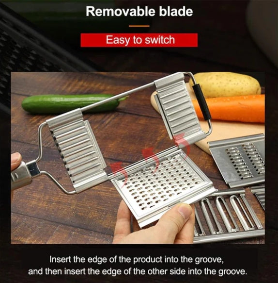 VegiMaster | Multifunktionellt Grönsaksskärareset