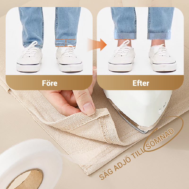 IronEdge | Dubbelsidigt Självhäftande Kantband