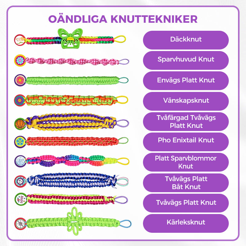 CraftTwine | Handflätarset för Rep