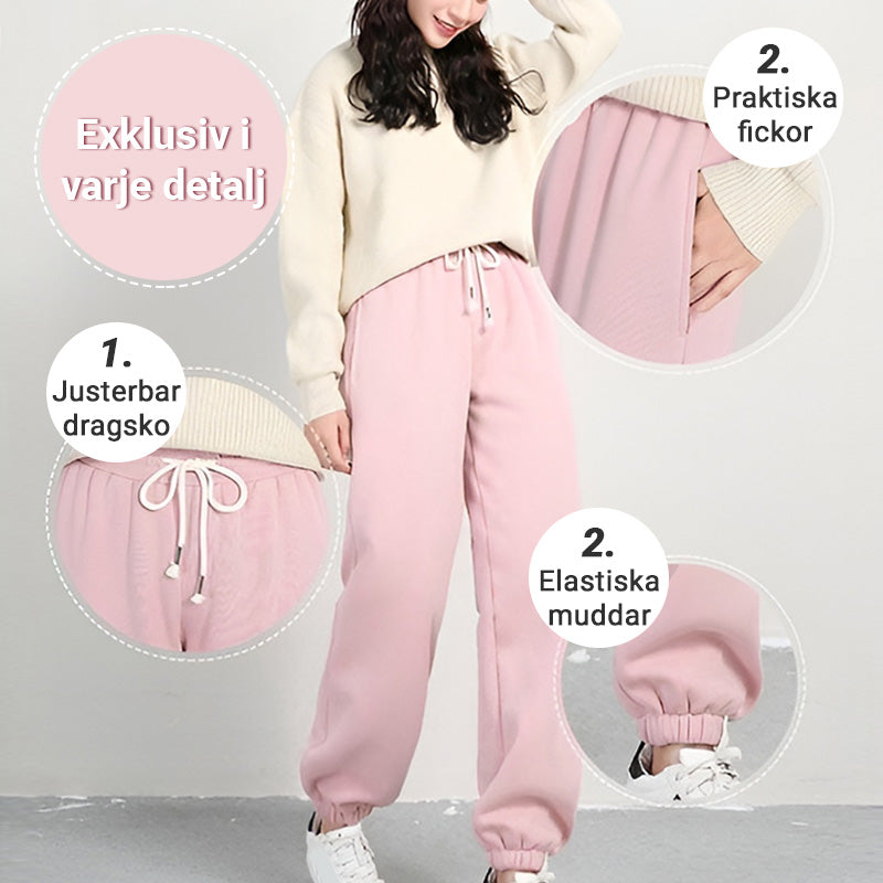 CozyFit | Varma Avslappnade Joggers