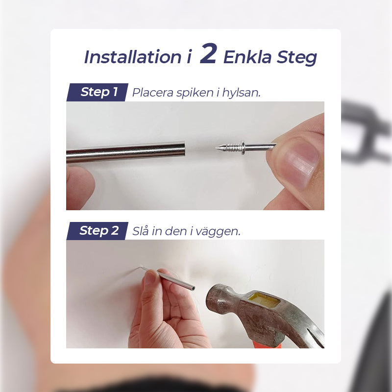 TwinNail | Dubbelhuvud Sömlös Spik