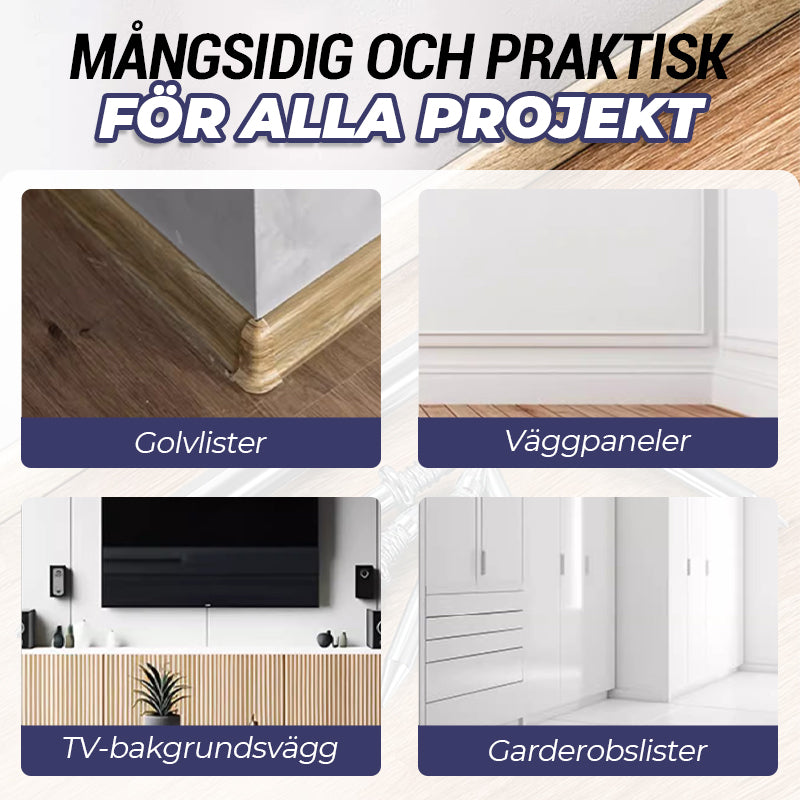 TwinNail | Dubbelhuvud Sömlös Spik