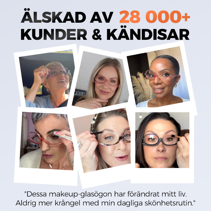 Visio | Sminkläsglasögon