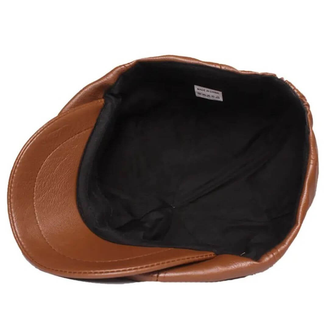 Mono | Läder platt keps