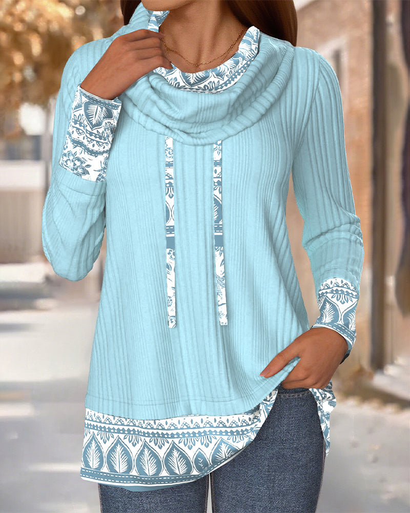 Elin – Kontrast Huvtröja - Stockholm-Select