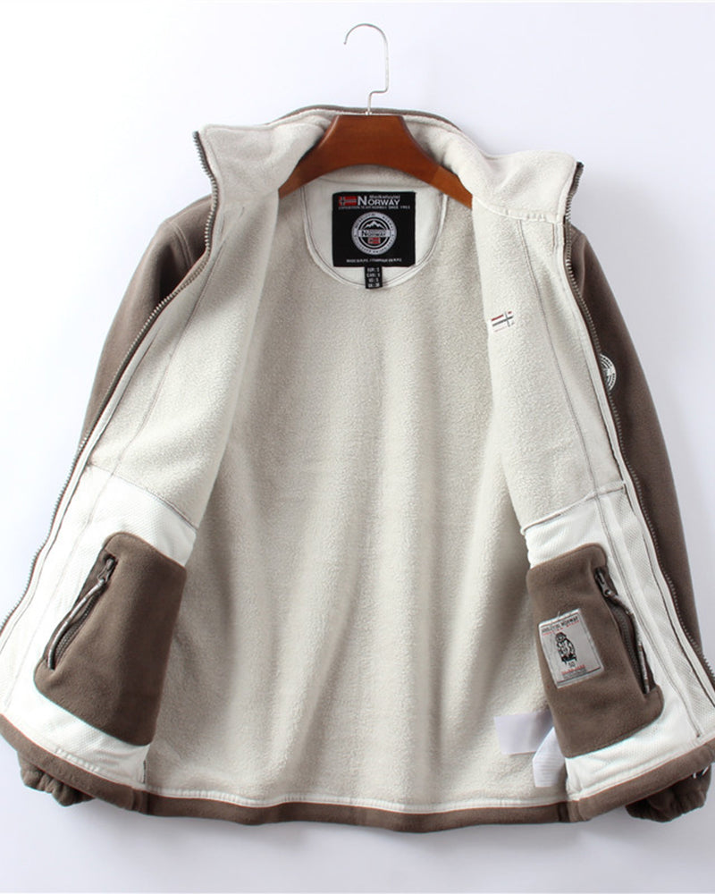 Einar™ | Fleecejacka dubbel-lager