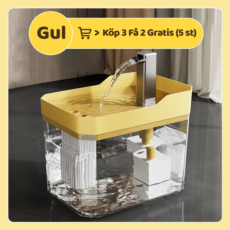 AquaFlow | Automatisk Kattfontän