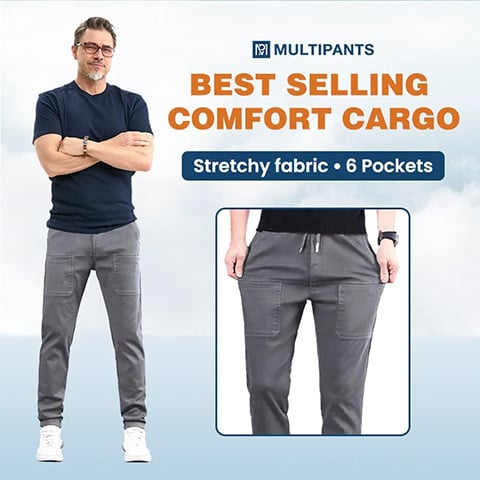 🥰 MultiPants - slitstarka cargobyxor